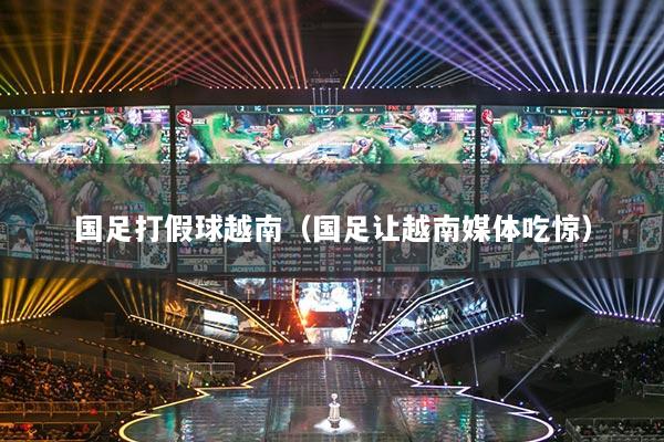 国足打假球越南（国足让越南媒体吃惊）