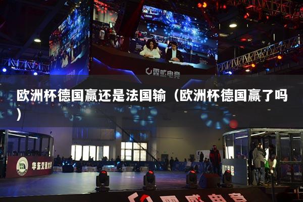 欧洲杯德国赢还是法国输（欧洲杯德国赢了吗）