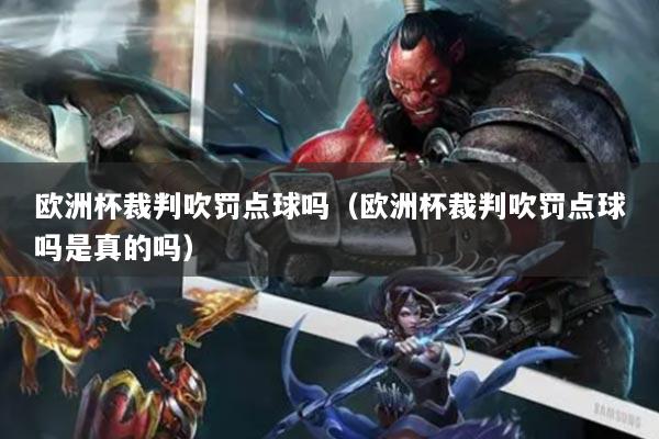 欧洲杯裁判吹罚点球吗（欧洲杯裁判吹罚点球吗是真的吗）